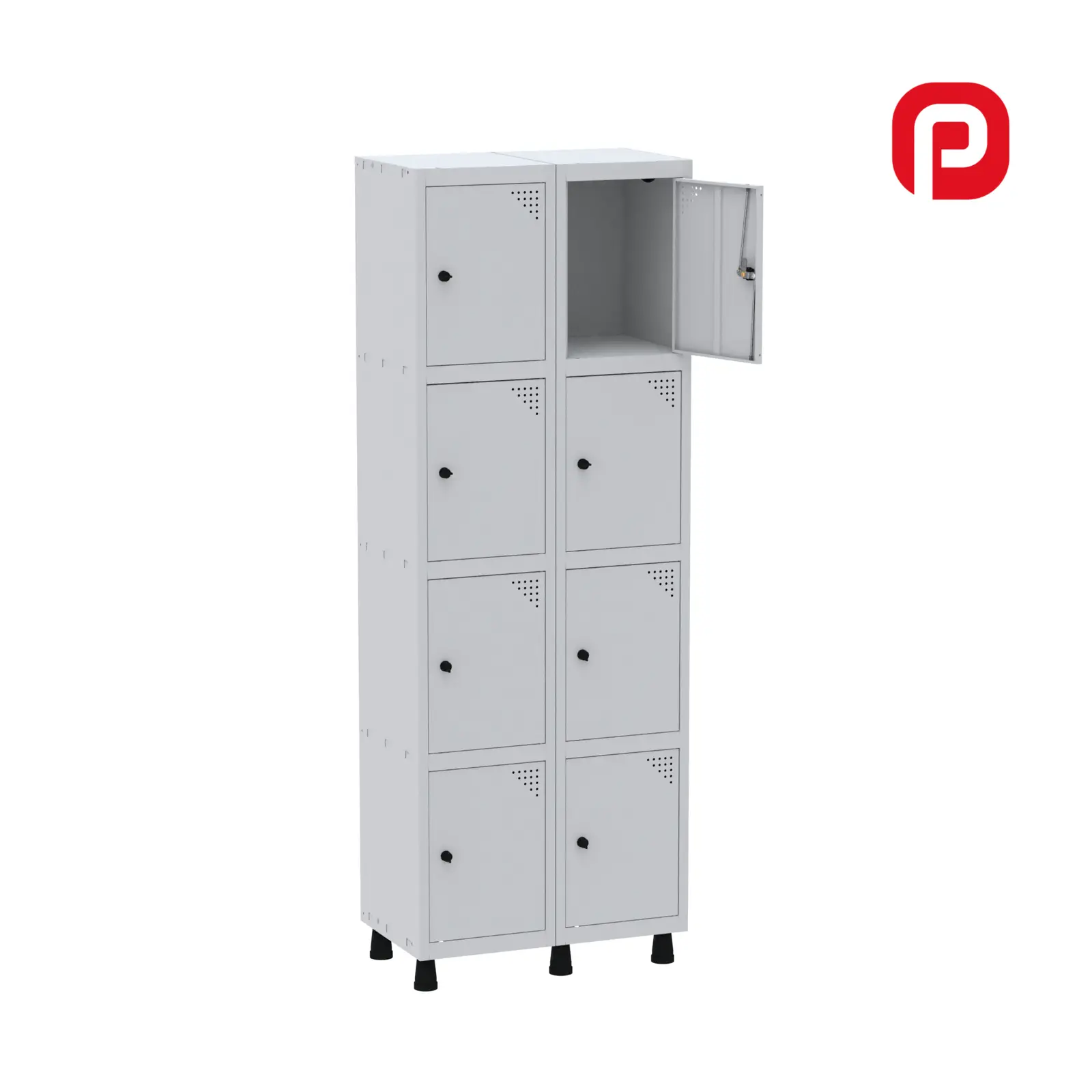 Roupeiro de Aço GRF 502/8 DI - Linha de Aço Pandin