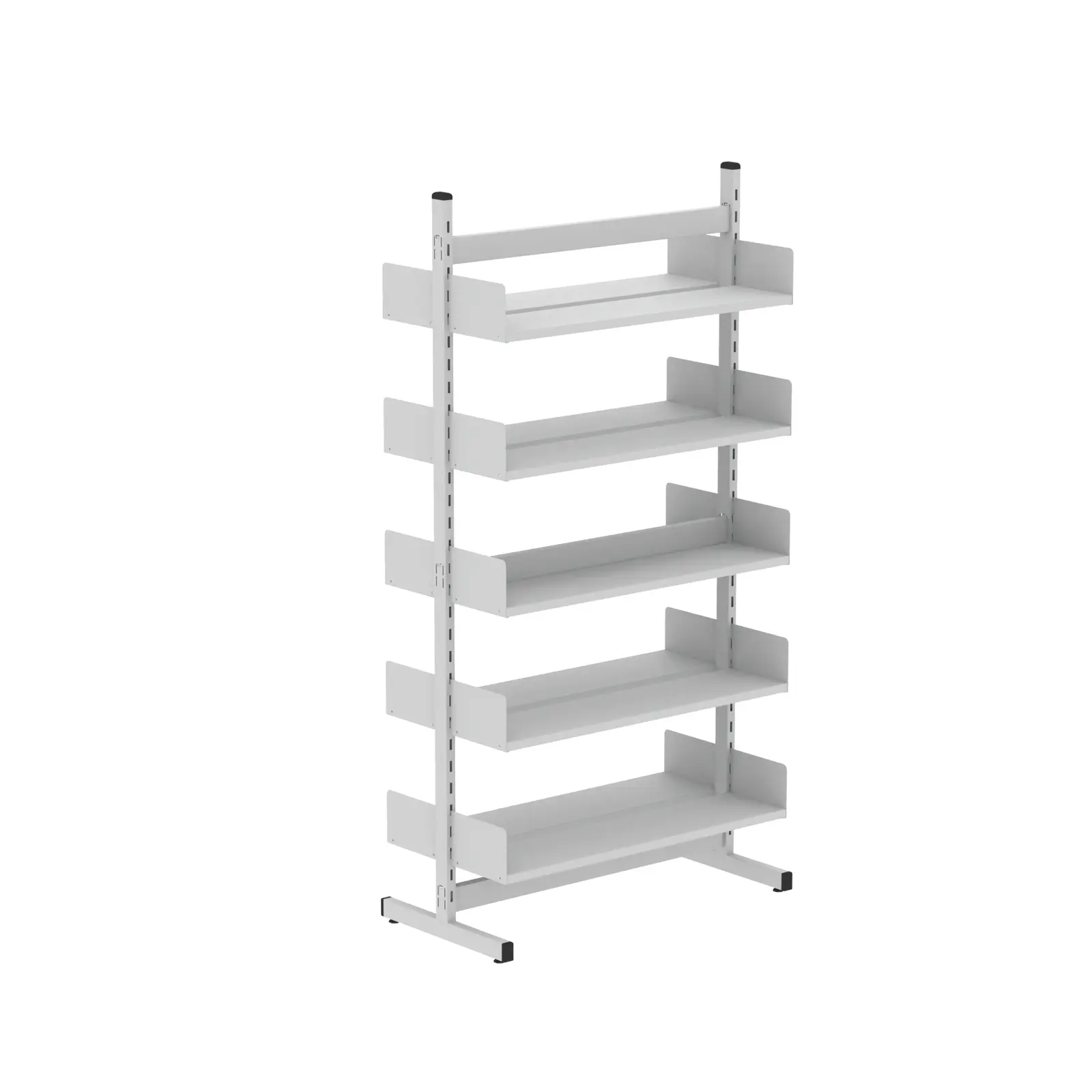 Estante Biblioteca de Aço EBDSB sem base 2000 - Início - Linha de Aço Pandin
