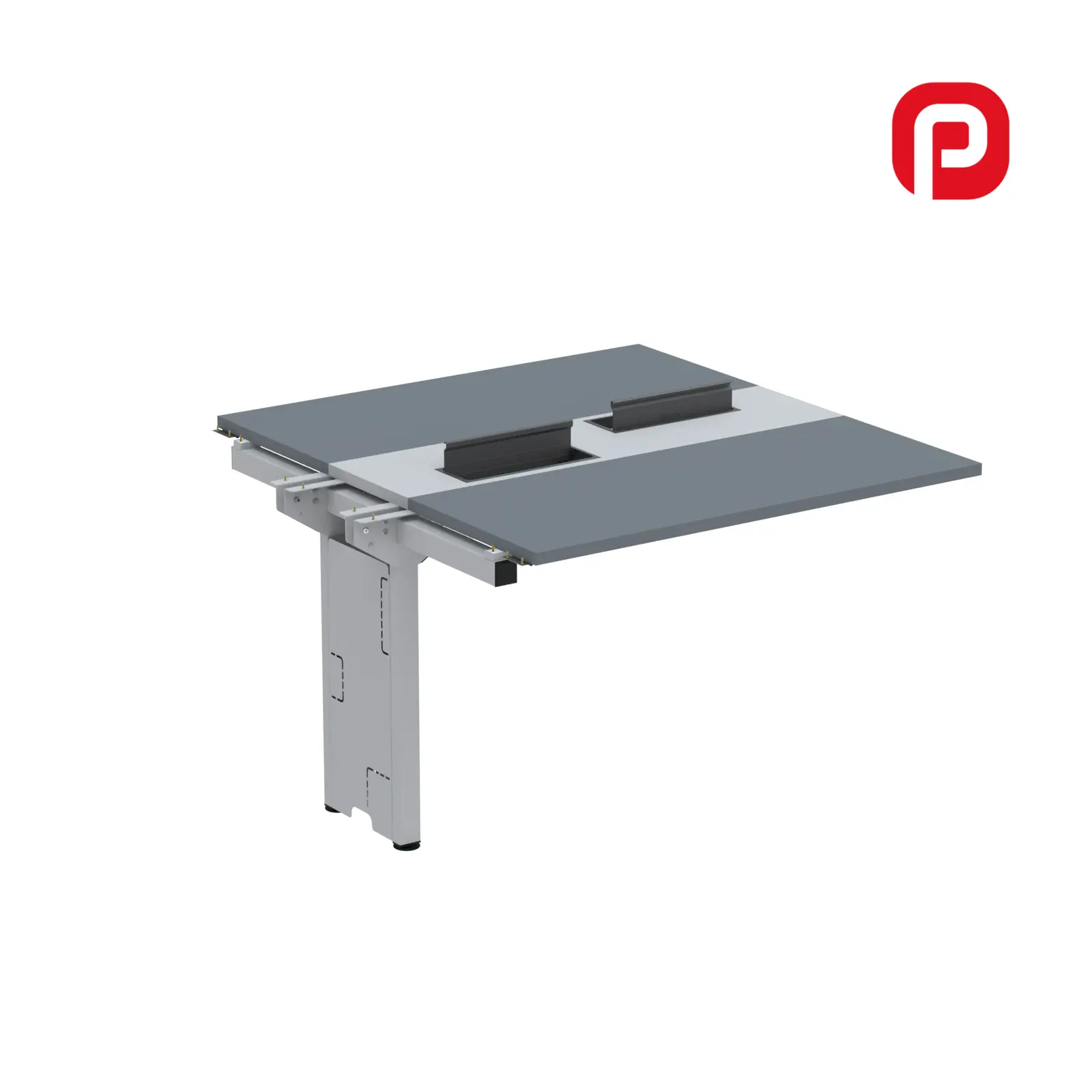 Complemento de Plataforma Dupla Pé de Aço 2 lugares 1.1 × 1.2 m