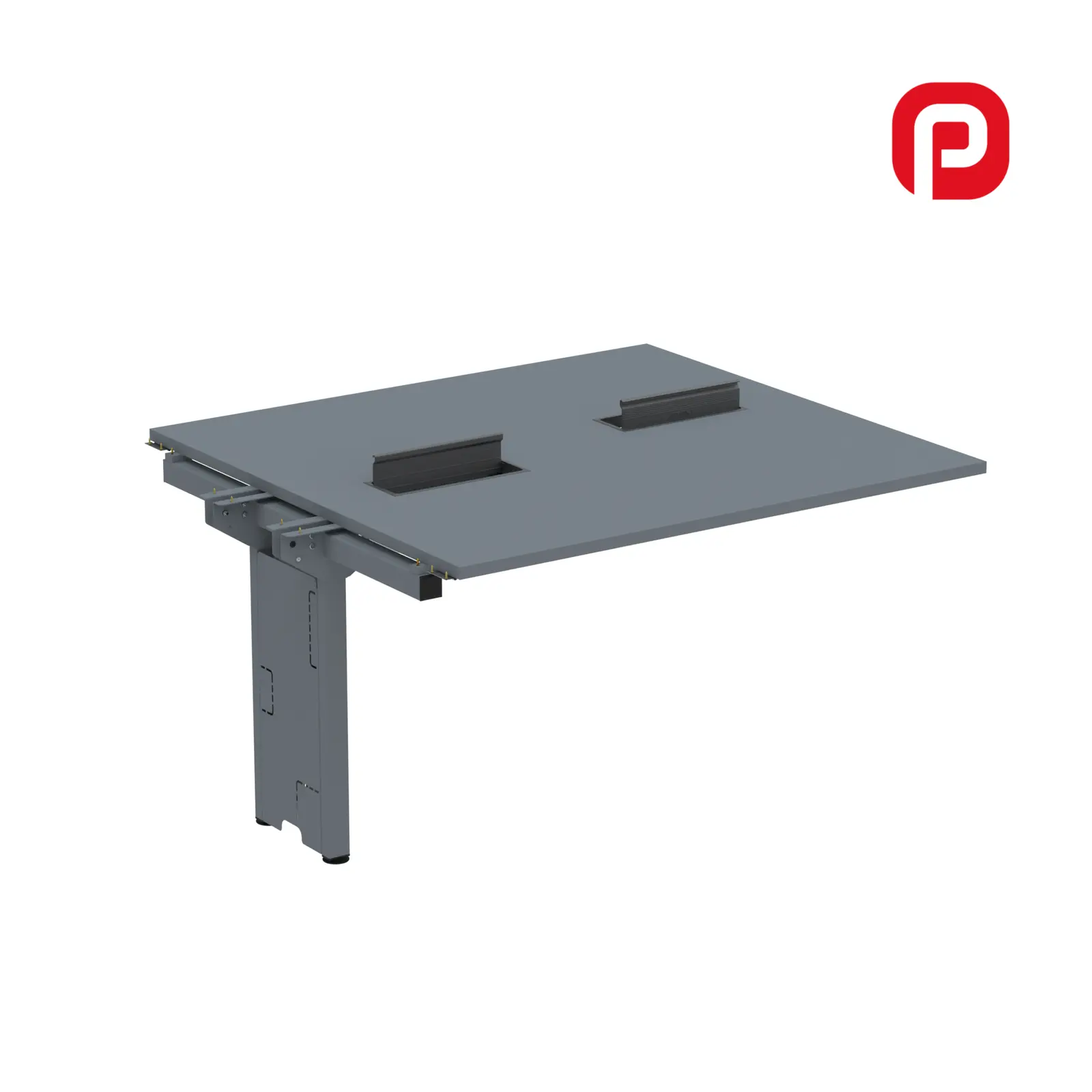Complemento de Plataforma Dupla Pé de Aço 2 lugares 1.3 × 1.2 m