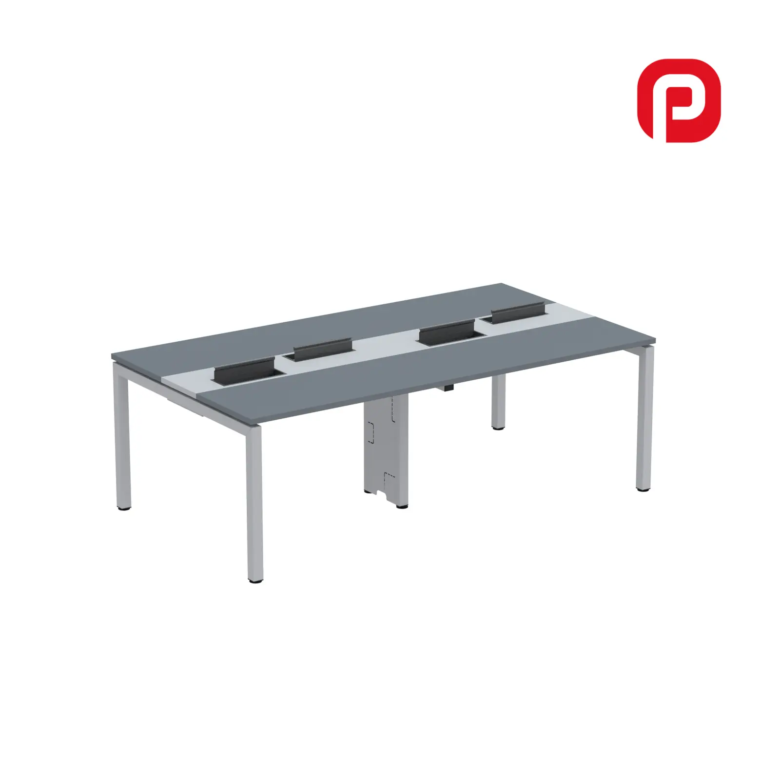 Plataforma Dupla Pé de Aço 4 lugares 2.2 × 1.2 m