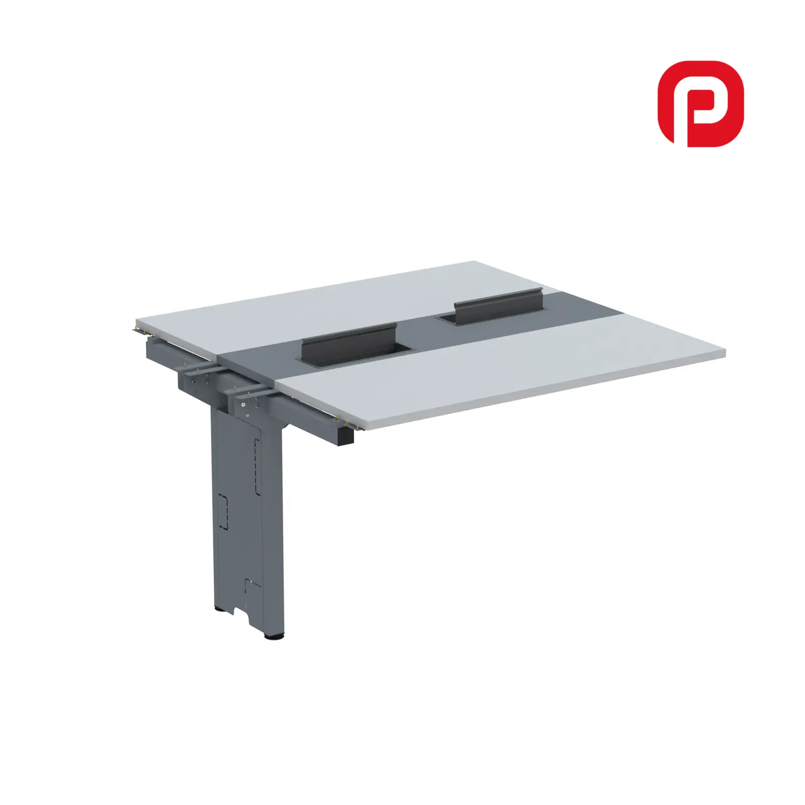 Complemento de Plataforma Dupla Pé de Aço 2 lugares 1.3 × 1.4 m