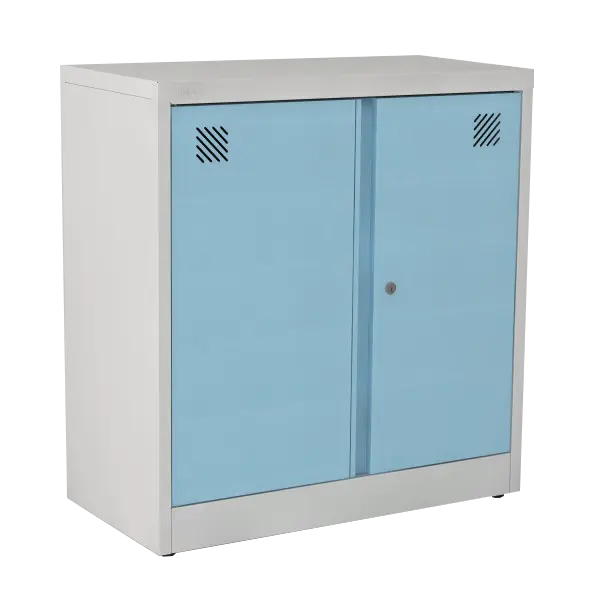 Armário de Aço Euro 2 Portas 80 cm