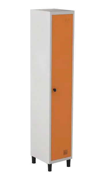 Armário Locker de Aço Euro Módulo com 1 Porta(s) 1 Módulo(s) 1 Porta(s) com Pitão com Tranca Tripla