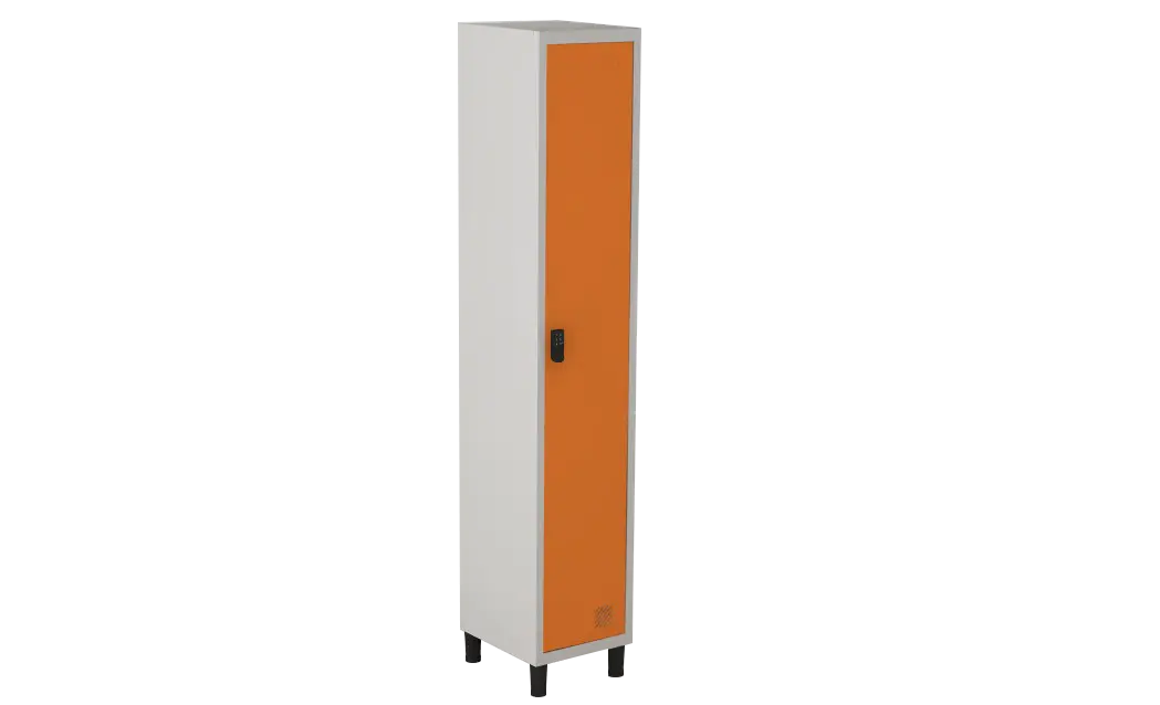 Armário Locker de Aço Euro Módulo com 1 Porta(s) 1 Módulo(s) 1 Porta(s) com Fechadura Digilock com Tranca Tripla