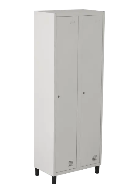 Armário Locker de Aço Euro Módulo com 1 Porta(s) 2 Módulo(s) 2 Porta(s) com Fechadura com Tranca Tripla