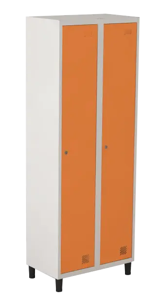 Armário Locker de Aço Euro Módulo com 1 Porta(s) 2 Módulo(s) 2 Porta(s) com Fechadura com Tranca Tripla