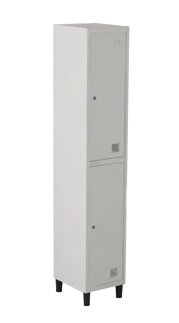 Armário Locker de Aço Euro Módulo com 2 Porta(s) 1 Módulo(s) 2 Porta(s) com Fechadura com Tranca Tripla