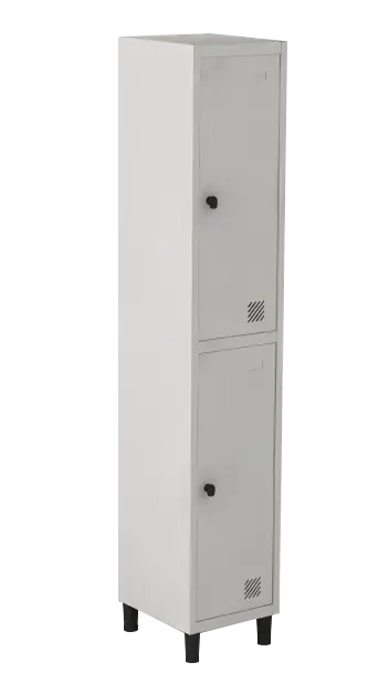 Armário Locker de Aço Euro Insalubre - Divisão T 1 Módulo(s) 2 Porta(s) com Pitão com Tranca Tripla
