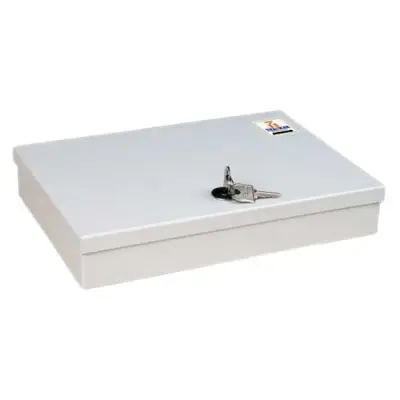 Caixa Cofre / Porta-Joias Perola 5 Caixa cofre porta-joias Perola 5 de perfil baixo para guardar joias e objetos de valor