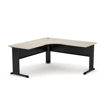 Mesa de Escritório em L Mesa de escritório em L para ambiente de trabalho