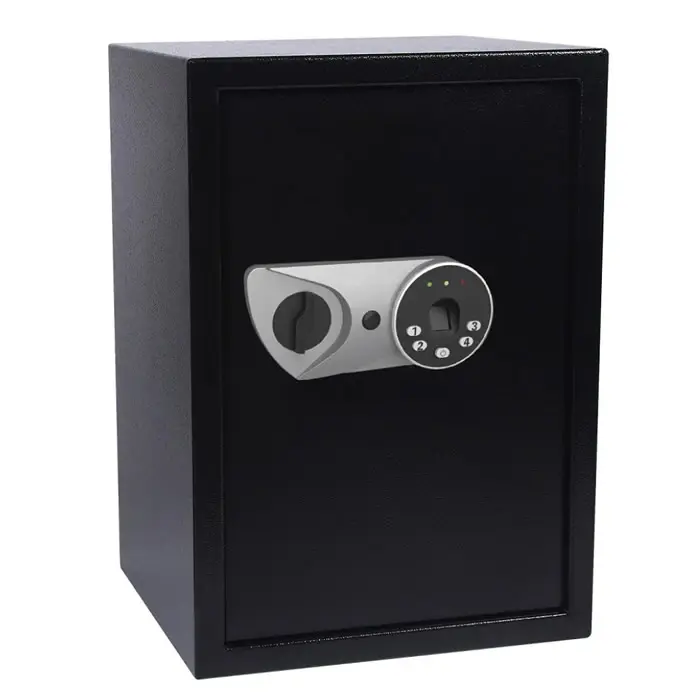Cofre Biométrico Digital 50 FPK Cofre biométrico digital Safewell 50 FPK espaçoso com leitor de impressão digital