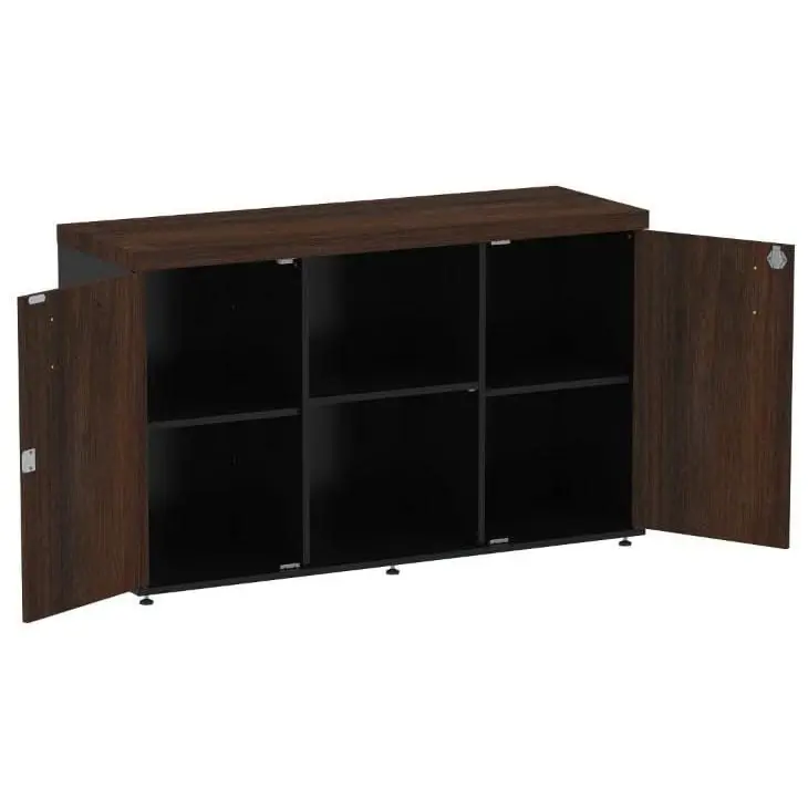 Credenza PE40 Pandin com duas portas e seis divisórias - imagem complementar